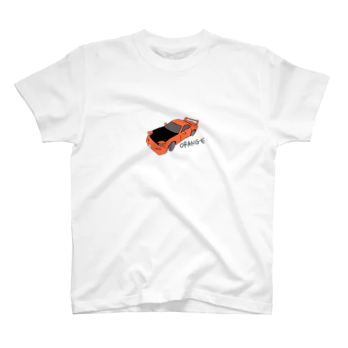 Orange Regular Fit T-Shirt