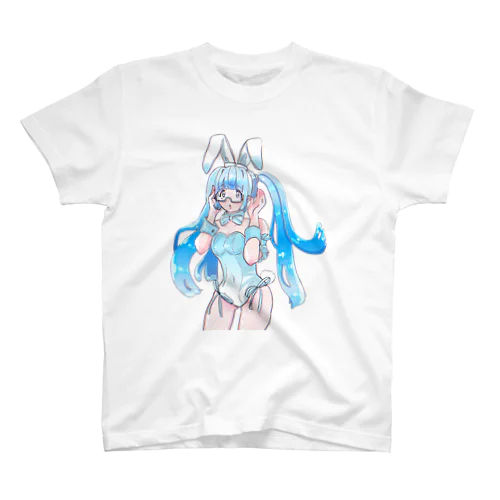 眼鏡っ娘なバニーガールちゃん スタンダードTシャツ