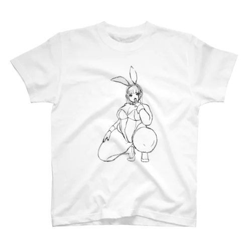 ぽっちゃりエチエチバニーちゃん Regular Fit T-Shirt