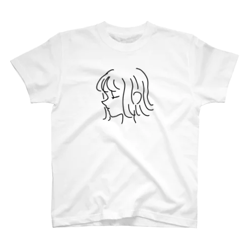 横顔Tシャツ スタンダードTシャツ