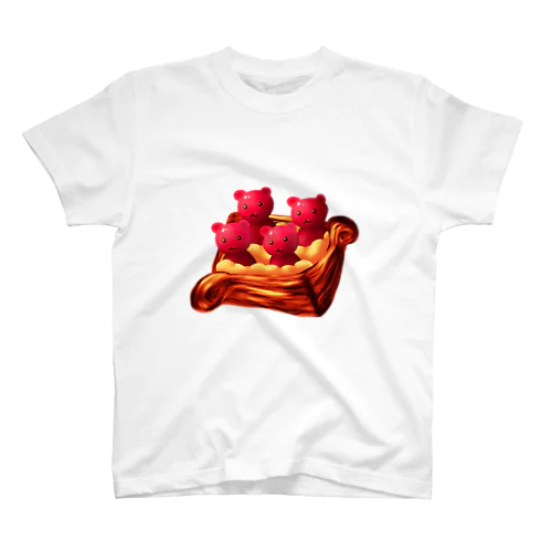 くまパン（さくらんぼのデニッシュ） Regular Fit T-Shirt