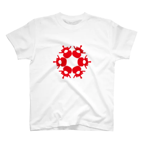 snowflakes (vertebrae d) スタンダードTシャツ