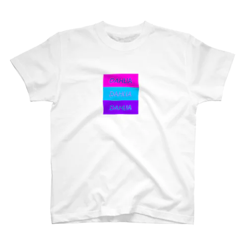 DAHLIA LOGO 3colors Regular Fit T-Shirt