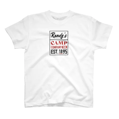 レトロキャンプT(両面)ヴィンテージver【Randy's CAMP COMPANY】 スタンダードTシャツ