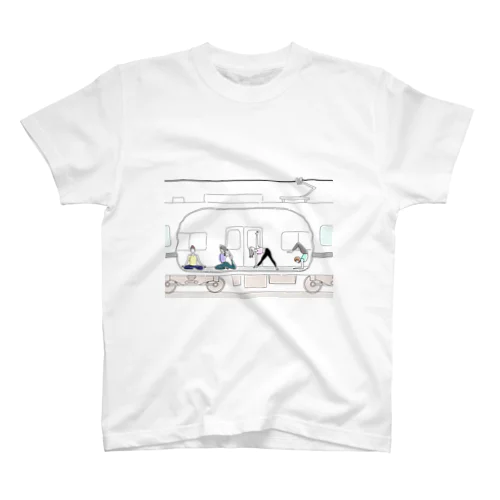 ヨガ専用車両 スタンダードTシャツ