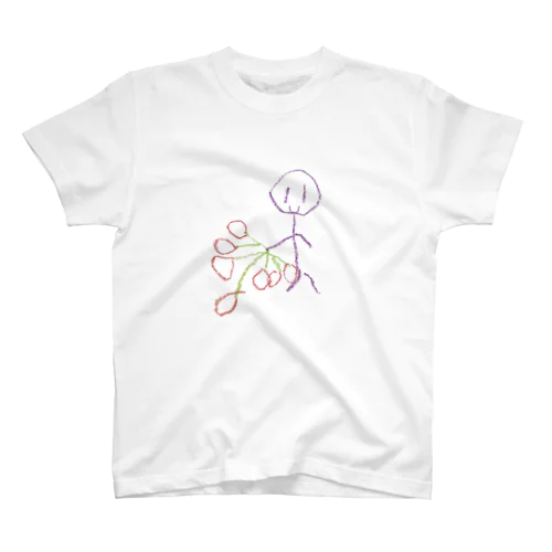 4歳児の絵グッズ Regular Fit T-Shirt