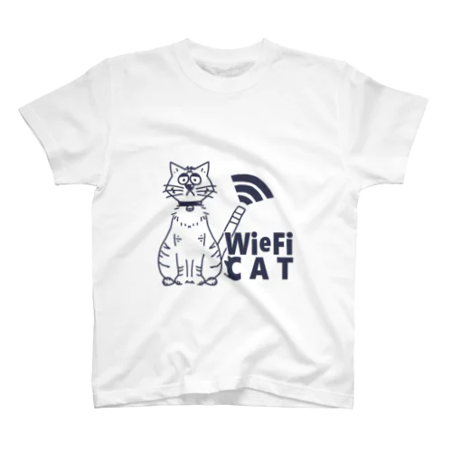 WieFi CAT（ウィーフィーキャット）  Regular Fit T-Shirt