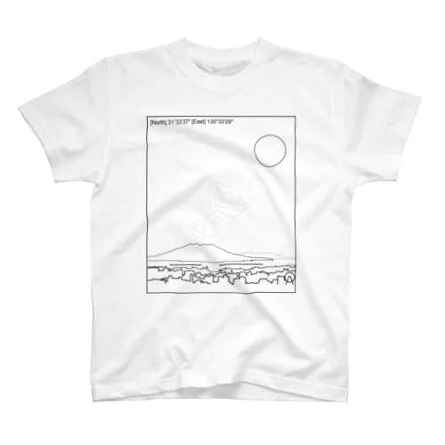 鹿児島　KAGOSHIMA　CITY　T スタンダードTシャツ