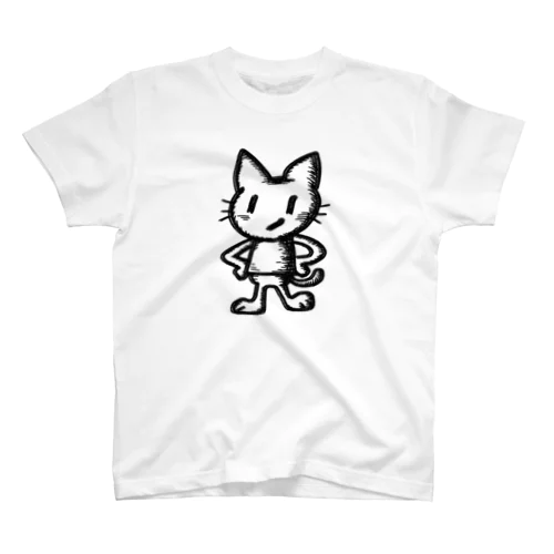 ドヤ顔ねこ スタンダードTシャツ