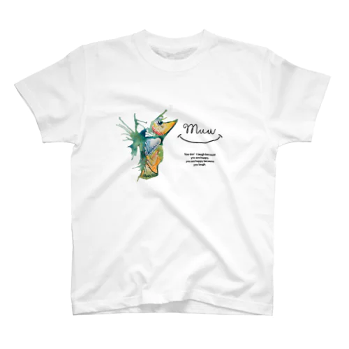 muu bird Regular Fit T-Shirt