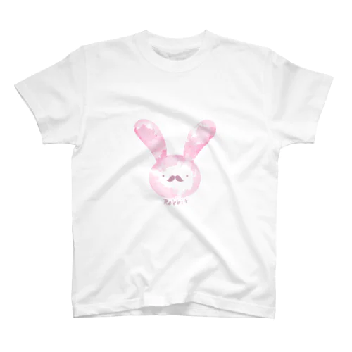 うさぎのおっさん(ピンク） スタンダードTシャツ