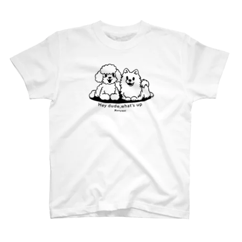 Toypoo ＆Pome A スタンダードTシャツ