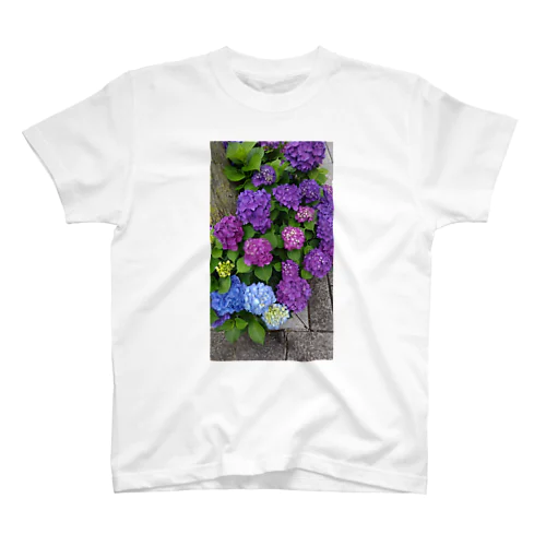 紫陽花 Regular Fit T-Shirt