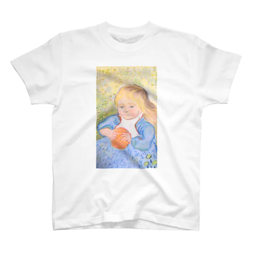 オレンジを持つ子供／ゴッホ スタンダードTシャツ