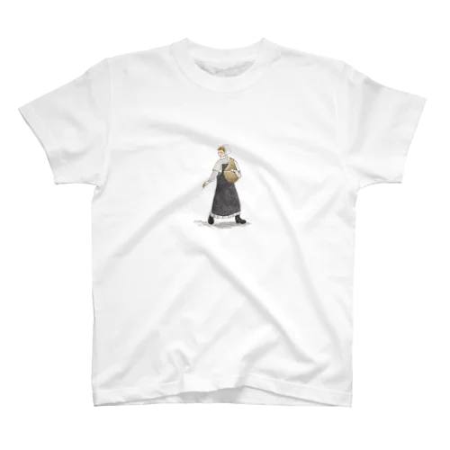 ドイルで種をまく少女 スタンダードTシャツ