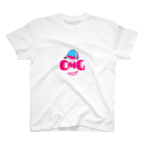 OMGワンポイントバケハハット スタンダードTシャツ