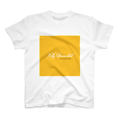 ワクチン2回打ちました〜Fully vaccinated  スタンダードTシャツ