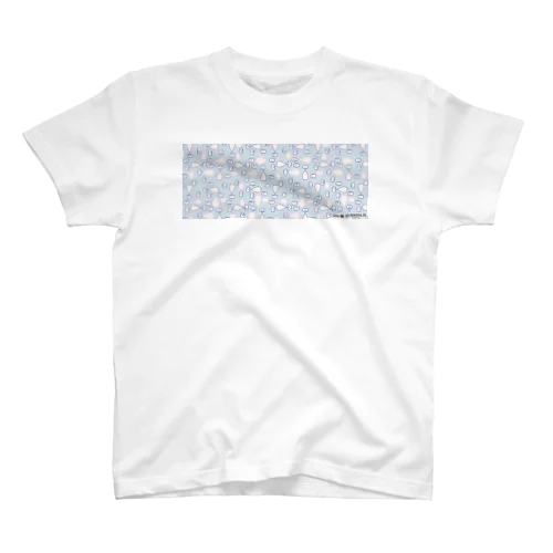 ヒトコトちゃん04_いっぱい青 ［kaerukova］ Regular Fit T-Shirt