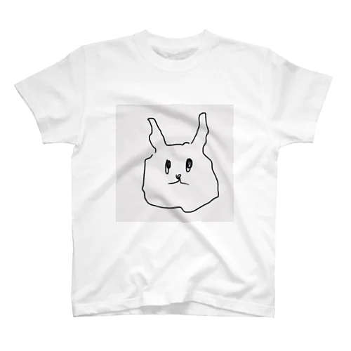 ふやけたうさちゃん Regular Fit T-Shirt