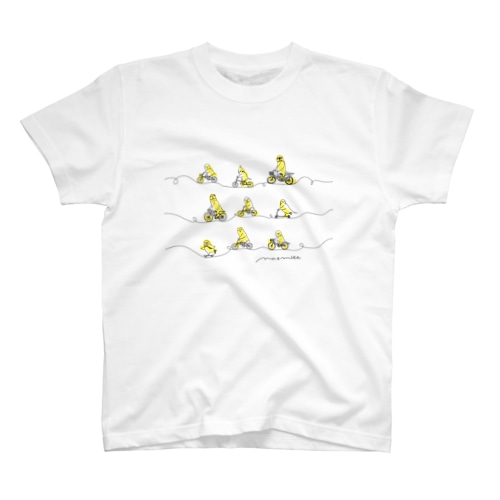 前みて！前！！（シンプルver） Regular Fit T-Shirt