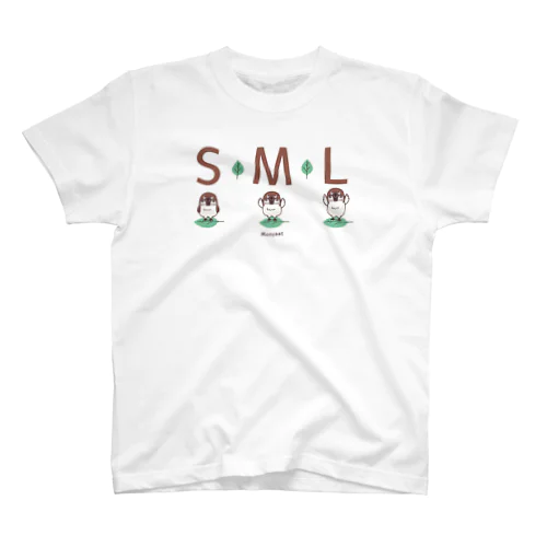 スズメがちゅん SMLTシャツ Regular Fit T-Shirt