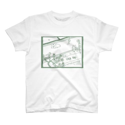 engawa Regular Fit T-Shirt