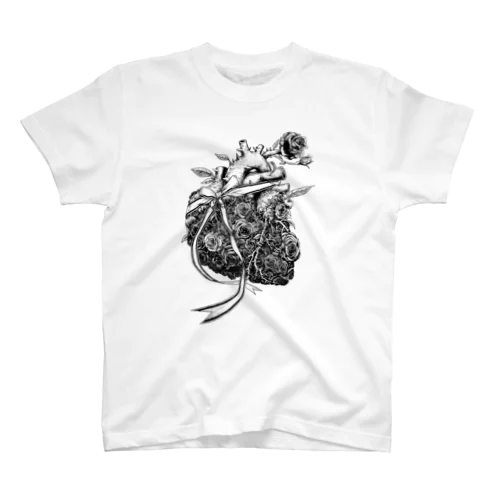 薔薇心臓 티셔츠