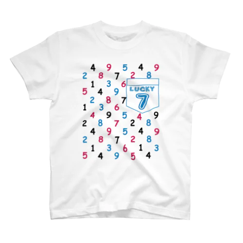 数字柄 スタンダードTシャツ