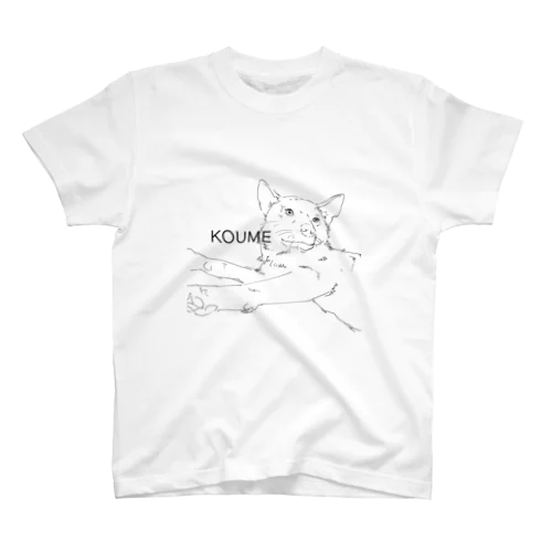 甲斐犬の幸梅 Regular Fit T-Shirt