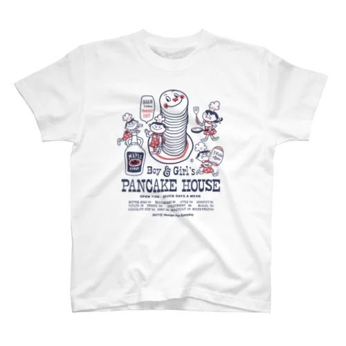 Boy&Girl'sパンケーキハウス スタンダードTシャツ