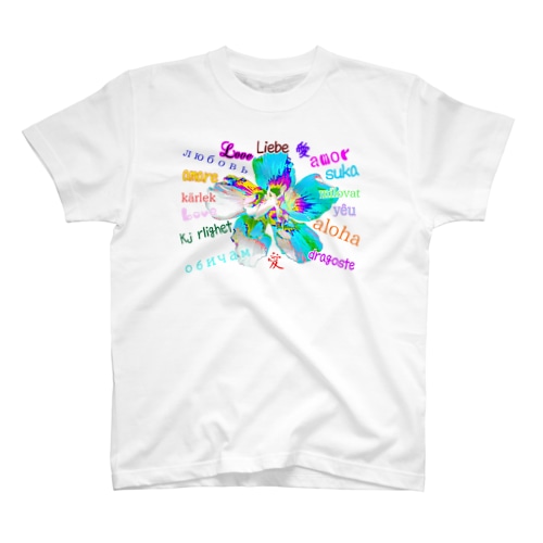 Flower-愛 Regular Fit T-Shirt