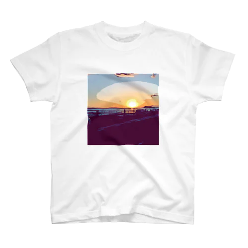 SUNSET Regular Fit T-Shirt