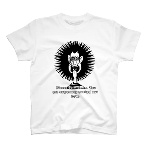 ラリラリスパイキー黒 Regular Fit T-Shirt