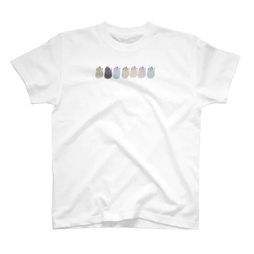 刺繍ニャンズ Regular Fit T-Shirt