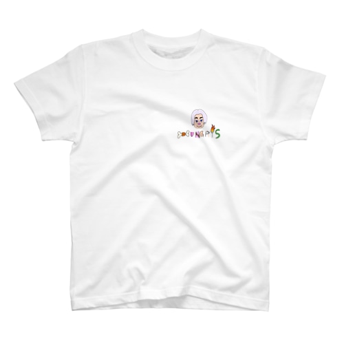 自画像ロゴ Regular Fit T-Shirt