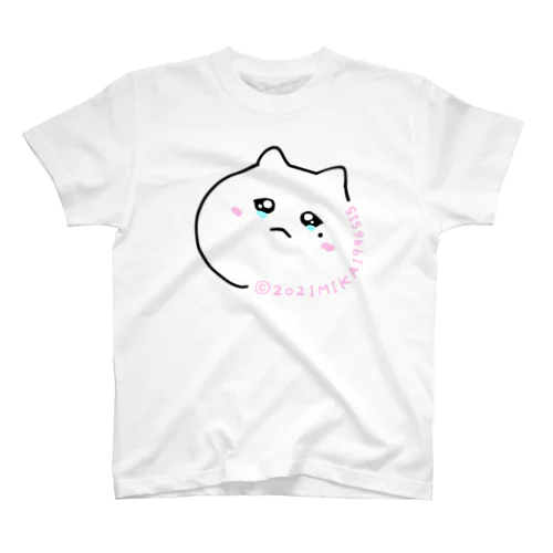 ねこ泣き Regular Fit T-Shirt