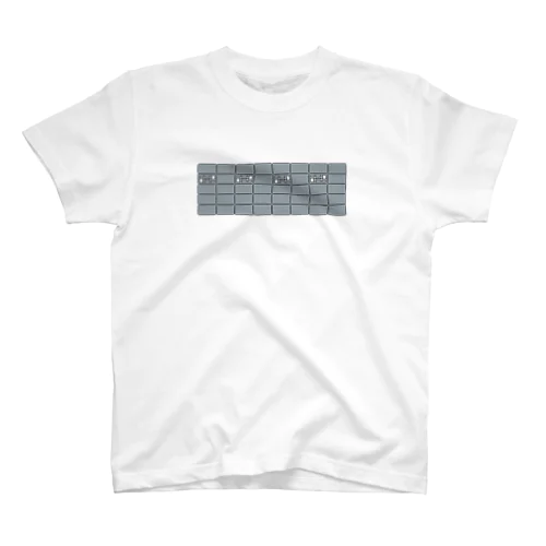 ブロック塀　ロング　ドット絵 Regular Fit T-Shirt