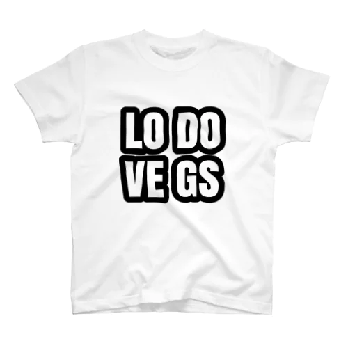 Love Dogsデザイン　背景透明 Regular Fit T-Shirt