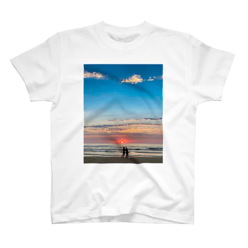 Sunset Beach Regular Fit T-Shirt