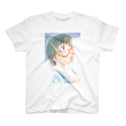 雨あがりの小熊ちゃん Regular Fit T-Shirt