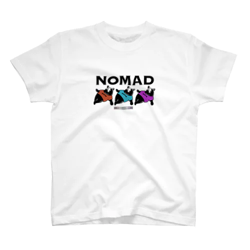 【NOMAD×KUMAWORKS】3 Bear Slim T-shirt.※販売未定 Regular Fit T-Shirt