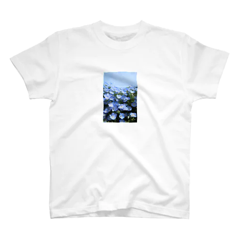 tiare flower Nemophila スタンダードTシャツ