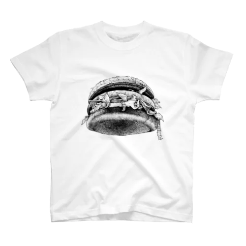 Flying Hamburger Regular Fit T-Shirt