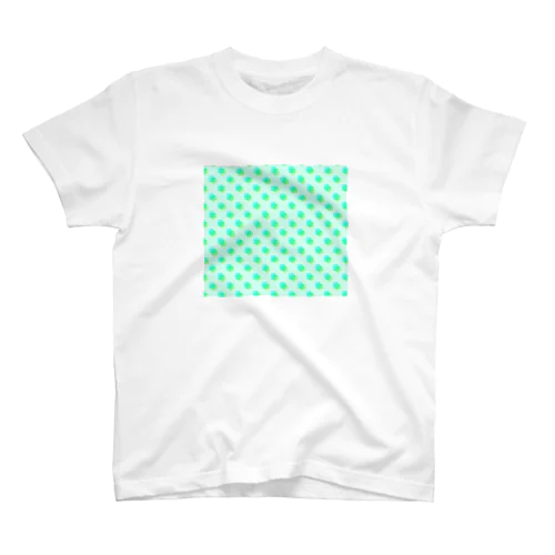 ミントグリーンドット スタンダードTシャツ