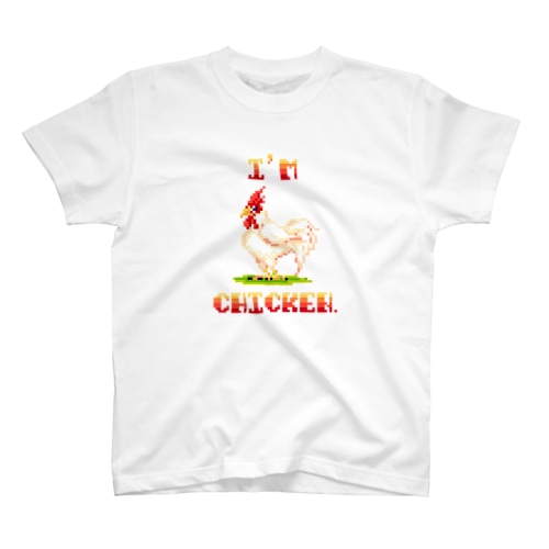 ドットなCHICKENくん♂ Regular Fit T-Shirt