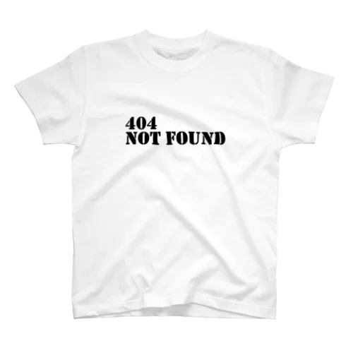 404 not found スタンダードTシャツ