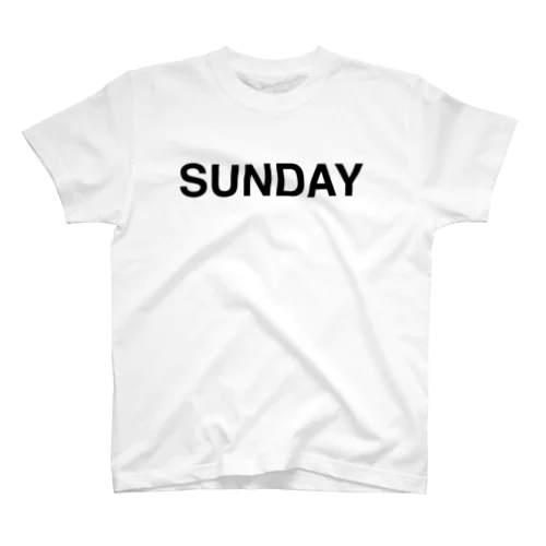 SUNDAY-サンデー- Regular Fit T-Shirt