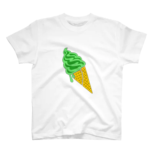 softcream抹茶 Regular Fit T-Shirt