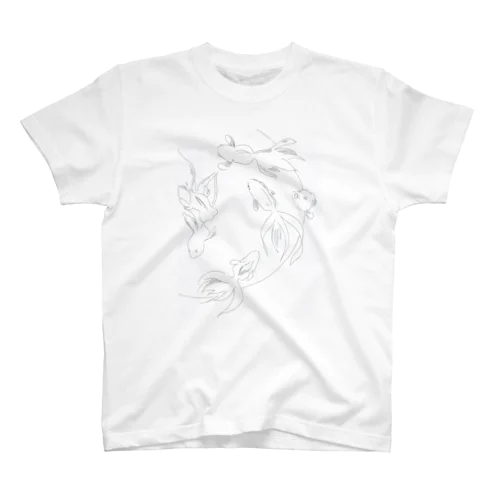 縁起のいい金魚 スタンダードTシャツ