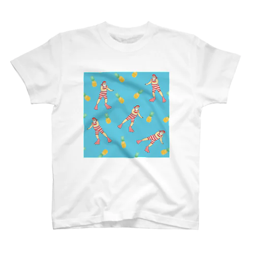 夏のほよほよダンスサンタさん スタンダードTシャツ